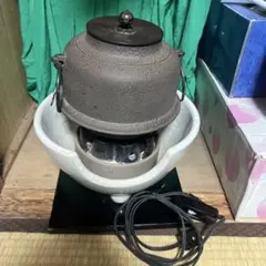 鋳鉄製茶釜 電気式加熱装置付き 2026年最新】電気 茶釜の人気アイテム - メルカリ