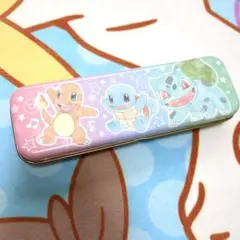 ポケモン ヒトカゲ フシギダネ ゼニガメ 菓子缶 チョコ缶 缶ケース