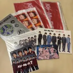 Kis-My-Ft2 キスマイポストカードポーチシールセットグッズ特典