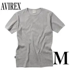 アヴィレックス Tシャツ半袖 M 抗菌 防臭 DAILY RIB CREW