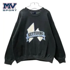 USED MV SPORTS ケタリング　カレッジ　スウェット　グレー　L