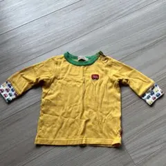 ミキハウス　ロンT 70 男の子　黄色　長袖
