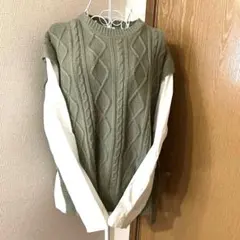 r・p・sニットxシャツMサイズ