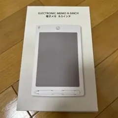 【未使用・試し書きのみ】電子メモパッド 電池付き