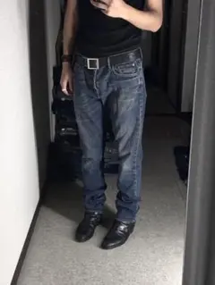 パンツ 00s Archive Burberry Straight Denim Hedi 00s Archive Diesel Fade straight denim - メルカリ