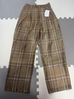 新品　アングリッド　チェック柄 カジュアルパンツ