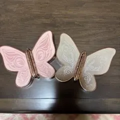 アイシャドウパレット 蝶型 2色セット