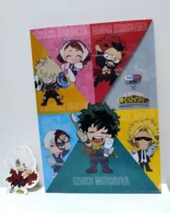 ヒロアカ　僕のヒーローアカデミア クリアファイル　ステッカー