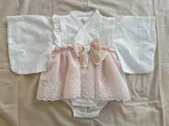 バースデイ 袴ロンパース Cottoli 80cm