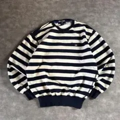 ヴィンテージ　90s POLO SPORT ラルフローレン ボーダースウェット