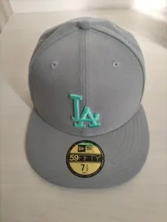 New Era 59FIFTY LAキャップ 7 1/2 グレー