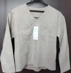 新品未使用　スエードブルゾン