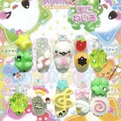 ネイルチップ ウィッシュコア 音符 羽 星 ドット 平成女児 くま　なると