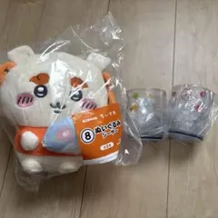新品未開封　ちいかわ　エニマイくじ　ぬいぐるみ　シーサー　レトロコップセットのサムネイル