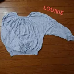 LOUNIE パステルブルー 長袖ニットのサムネイル
