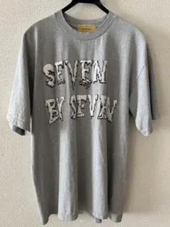 seven by seven ロゴプリントTシャツ