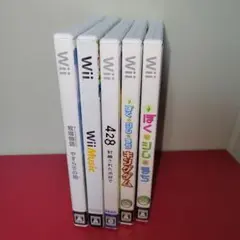Wii　ソフト5本セット