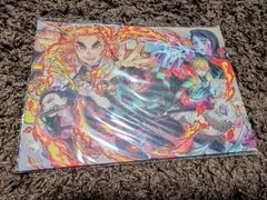 「鬼滅の刃」（煉獄杏寿郎　竈門炭治郎等）無限列車編　劇場版限定品　イラストカード