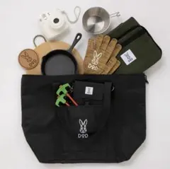 DoD ラージトートバッグ　アウトドア　キャンプ　マザーズバッグ　新品　黒