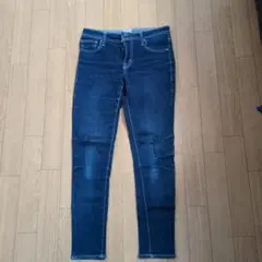 RODEO CROWNS スキニーデニム 25 ダークブルー