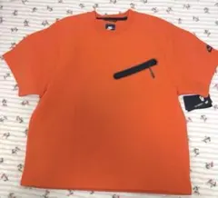 タグ付　新品　Nike オレンジ テックフリース Tシャツ Lサイズ