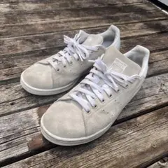 adidas Stan Smith スニーカー グレー　スエード　26cm 中古