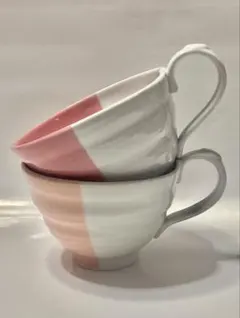 セール！大人気！新品 未使用 波佐見焼マグカップ２個セット【訳ありアウトレット】のサムネイル