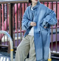 M-65 フェード加工 ロング モッズコート