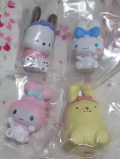 サンリオ なりきりうさぎさんフィギュア 4点セット