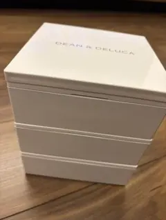 新品DEAN&DELUCAお弁当ミニ重箱ホワイトのサムネイル