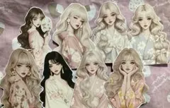 175.紙もの＊コラージュシート＊切り抜き＊カット素材＊デザペ＊同梱50円