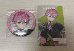 にじさんじ8周年 グリッター缶バッジ メタルカード 皇れお