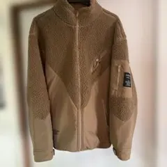 GU×UNDERCOVER ベージュ ボアジャケット