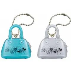 Disney MUS バッグコレクション PVCバッグ　Silver Green