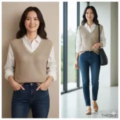 2026年最新】セオリー ニットベストの人気アイテム - メルカリ