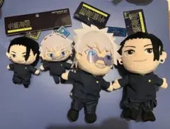 呪術廻戦　usj ユニバ　夏油傑　ぬいぐるみ　キーチェーンセット　五条悟