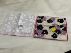 Laura Ashley 花柄ハンカチ 2枚セット