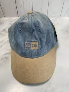 NEW ERA キッズ ベースボールキャップ デニム×スエード調のサムネイル