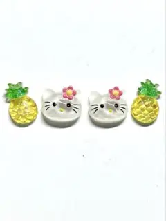 ネイルパーツ 高品質　キティ パイナップル デコパーツ 素材のサムネイル