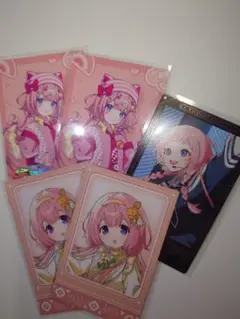 周央サンゴ　ブロマイド 4枚セット
