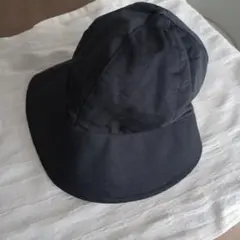 黒のバケットハット 調整機能付き