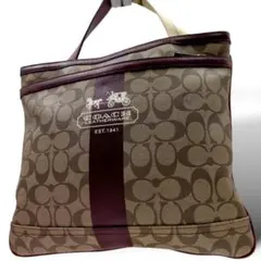 【良品】COACH　ショルダーバッグ　斜め掛け　肩掛け　PVC　1151