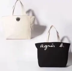 agnes b.　アニエスベー　トートバッグ　ホワイト