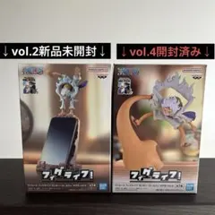 ONE PIECE フィグライフ　ルフィギア5フィギュアvol.2＆vol.4