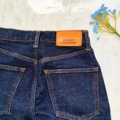 【極美品】MOUSSY MVS SKINNY 日本製 24インチ 濃紺インディゴ