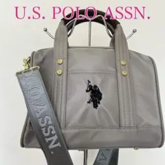 美品✨U.S.POLO ASSN. 2WAYバッグ ミニボストン ショルダー