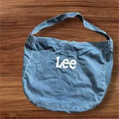 Lee デニム ショルダーバッグ　肩掛け　旅行　通学　通勤　大容量