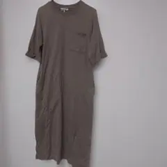 グローバルワーク 半袖 ロングワンピース Ｍサイズ
