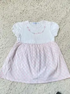 familiar 半袖ワンピース