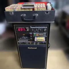 National RQ-88 8トラック カラオケ機 昭和レトロ 動作品 テープ